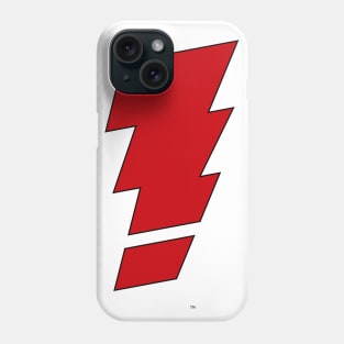 MADMAN Original "Exclamation Bolt" in Red! Phone Case