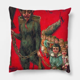 Krampus Christmas Pillow