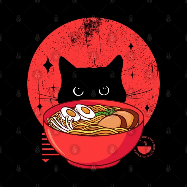 cat ramen by Youssef El aroui