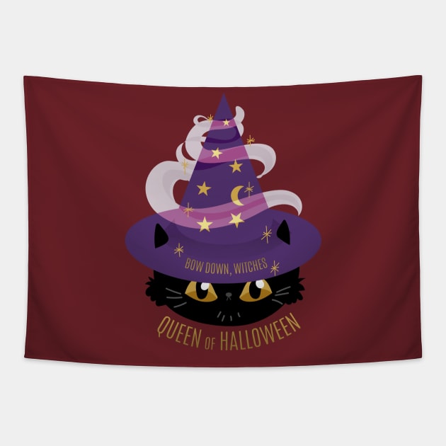 Queen of Halloween Tapestry by KodiakMilly