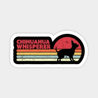 Chihuahua Whisperer Retro Vintage Magnet