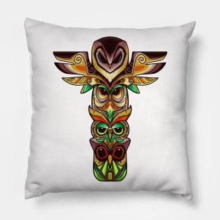 Owl totem Pillow