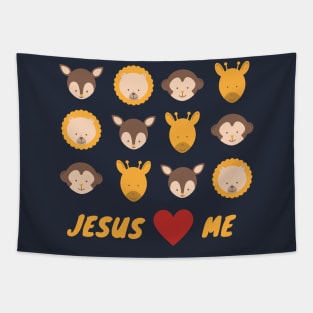 Jesus loves me Tapestry