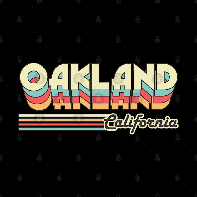 Oakland town retro by SerenityByAlex