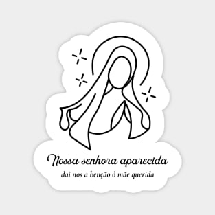 Our Lady of Aparecida (Nossa Senhora da Conceição Aparecida) 10B Magnet