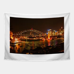 Sydney Harbour Lights Tapestry