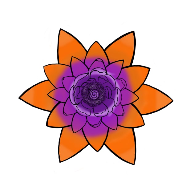 Clemson Lotus Flower by Soulshine 