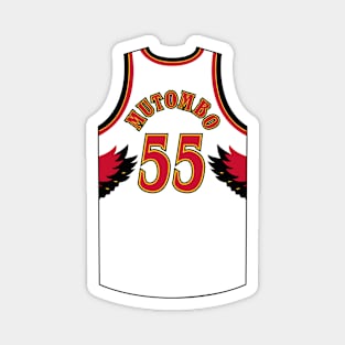 Dikembe Mutombo Atlanta Jersey Qiangy Magnet