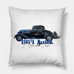 1934 Buick 3 Window Coupe Pillow