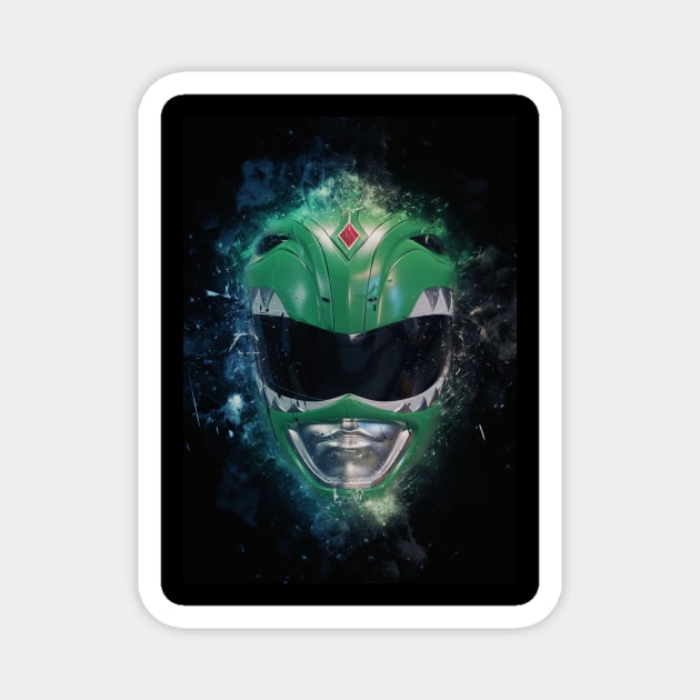 Green Ranger Magnet by Durro