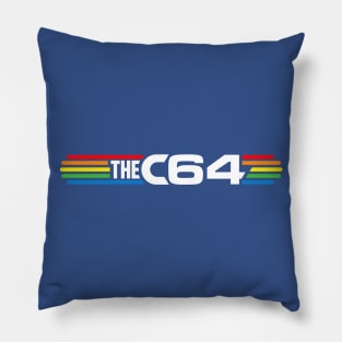 Commodore 64 retro logo Pillow