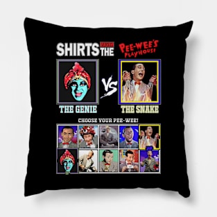 Pee Wee - Shirts Vs Playhouse Pillow