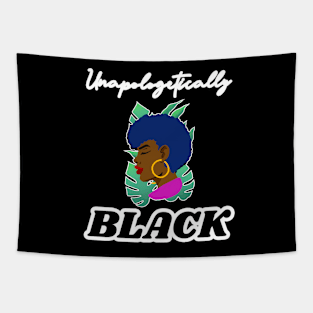 🤎 Unapologetically Black, Black Excellence, Black Pride Tapestry