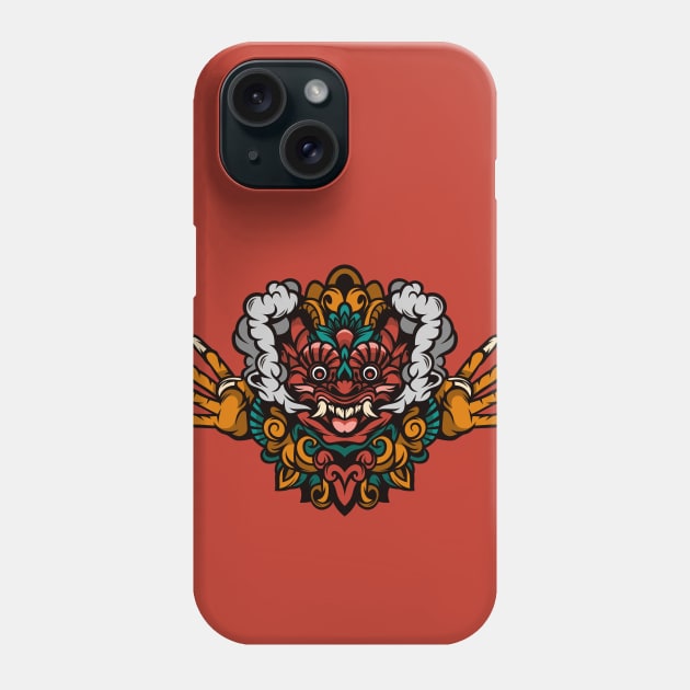 Steaming Barong Monster Phone Case by SLAG_Creative