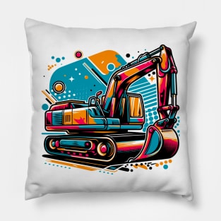 Excavator Pillow