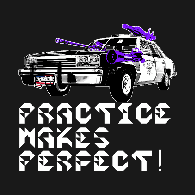 Practice Makes Perfect, v. White Text by punchado