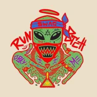 Gangsta alien T-Shirt