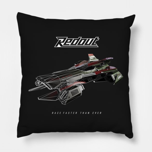 Redout - Buran to Wire Pillow by 34bigthings