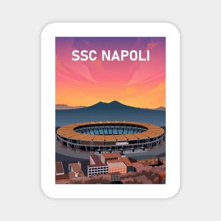 SSC Napoli Stadium Illustration Magnet