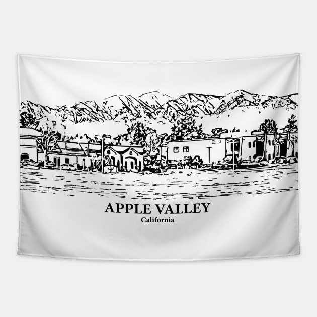 Apple Valley - California Tapestry by Lakeric