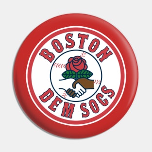 Boston Dem Socs Pin