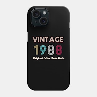 Vintage 1988 Original Parts. Some Ware Phone Case