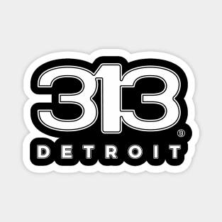 313 Detroit v.5 Magnet