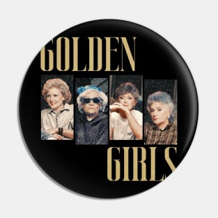 GOLDEN GILRS SQUAD VINTAGE Pin