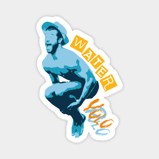 Water Polo Enthusiast Splash Magnet