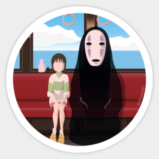 El Viaje De Chihiro Aufkleber Teepublic De