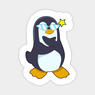 Penguin with Sunglasses Magnet
