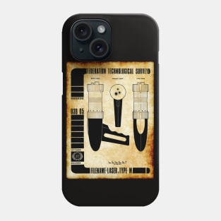 Federation Technological Survey Pilot Episode Laser Pistol Phone Case