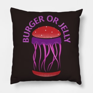 burger or jelly Pillow