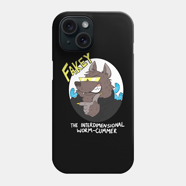 Fakey! The Interdimensional Worm-Cummer (alt) Phone Case by Some More News