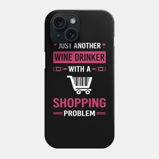 Wine Drinker Shopping Shopper Phone Case