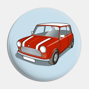 Classic Mini Cooper #1 Pin