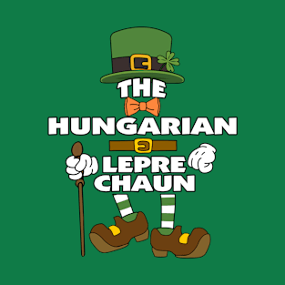 The Hungarian Leprechaun St Patrick's Day Celebration Matching Outfits Group Attire T-Shirt