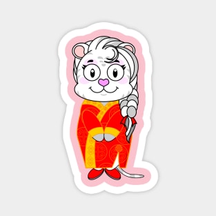 CNY: YEAR OF THE TIGER - LADY TIGER Magnet