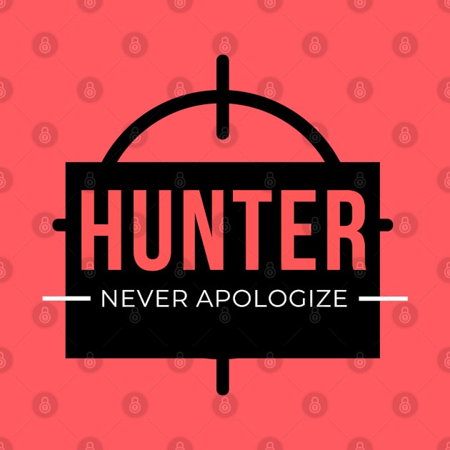 Hunter Never Apologize by Abeer Ahmad