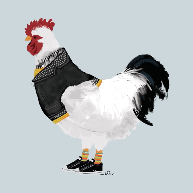 Punky Chicken! by EmilyLaurelHarris