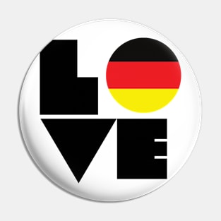 Show your LOVE for Germany Pin