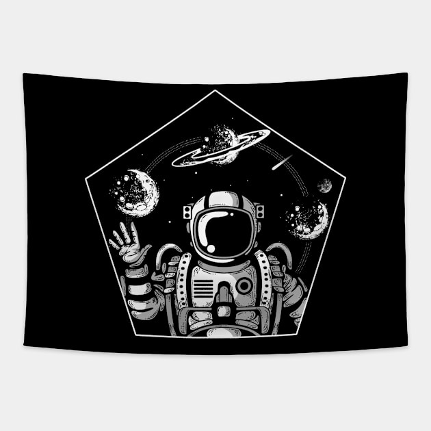 Astronaut Tapestry by Beautifulspace22