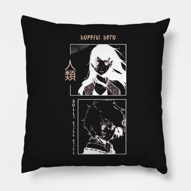 Dolly Kill Kill ''HOPEFUL HERO'' V2 Pillow by riventis66