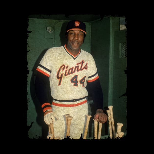 Willie McCovey - Left Oakland Athletics, Signed With San Francisco Giants by SOEKAMPTI