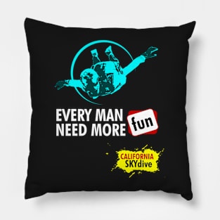 California Sky Dive Pillow