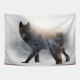 Lone Wolf Tapestry