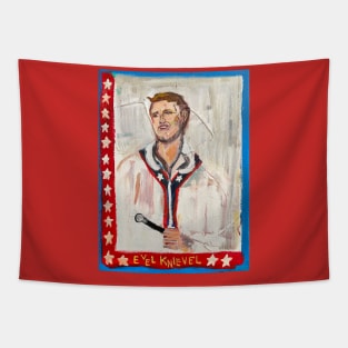 Evel Knievel Tapestry