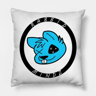 RabbidMindz logo Pillow