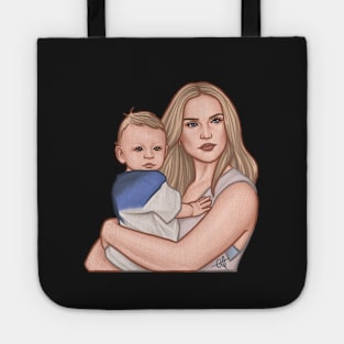 Mother and Son || Perrie and Axel Tote