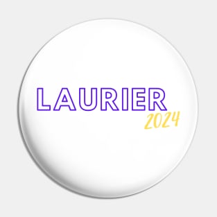 Laurier 2024 Pin